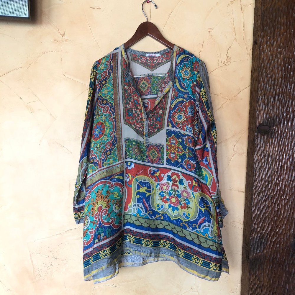 Johny was silk shirt